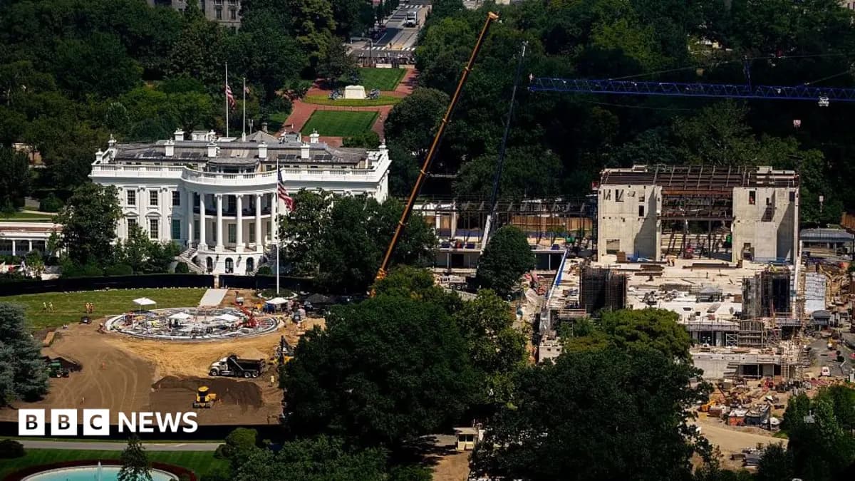 US Supreme Court Allows Trump White House Ballroom Construction to Proceed