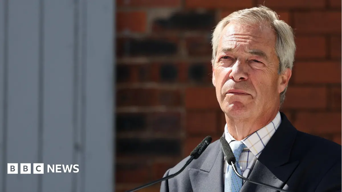 Nigel Farage Refutes Non-Declaration Claims Over Ally's Financial Support