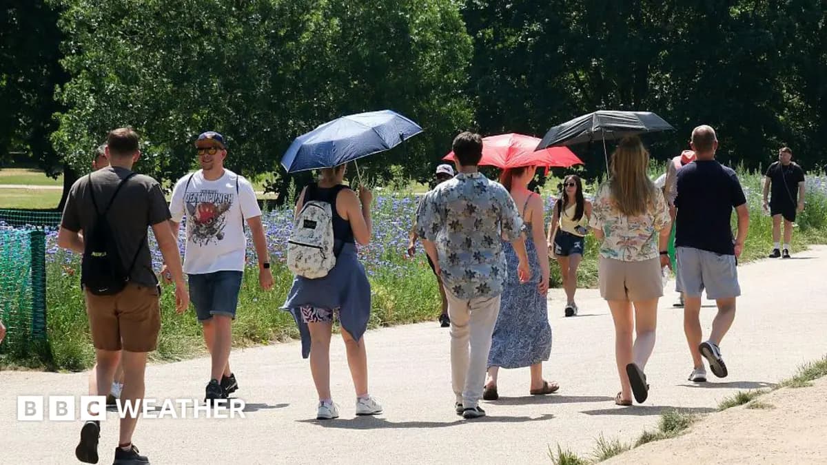 UK Faces Potential New Heatwave Later This Week Amidst European Temperature Records