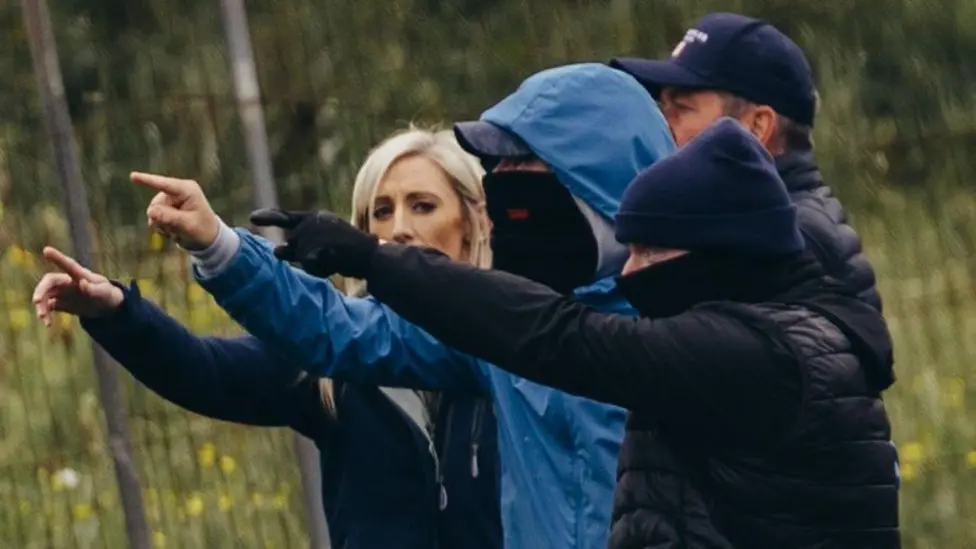 DUP Leader Defends Carla Lockhart Presence with Masked Men at Scarva Counter-Protest