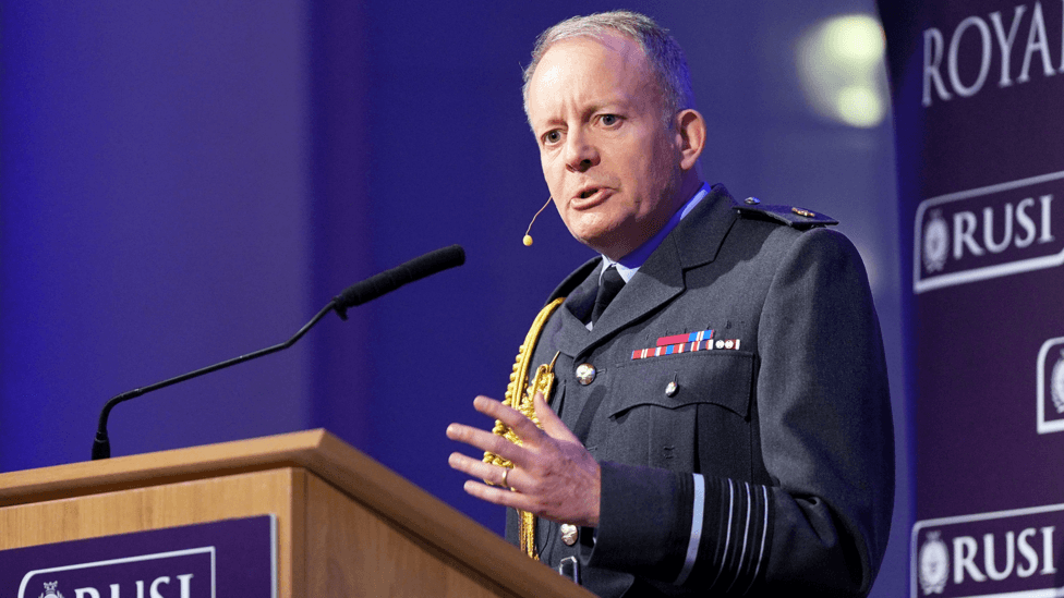 Chief of Defence Staff Sir Richard Knighton: UK Faces Greatest Threat Since Cold War