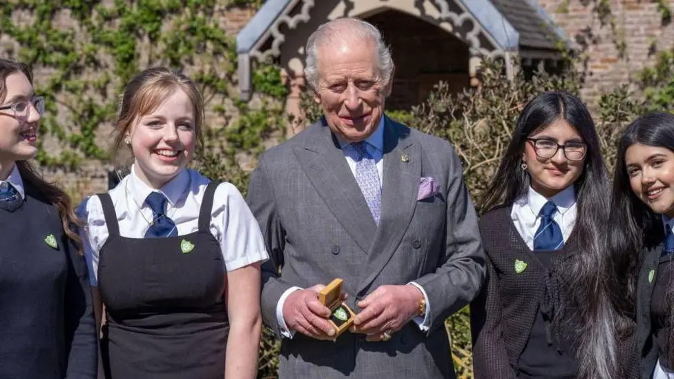 King Charles III Receives Blue Peter Green Badge for Environmental Advocacy at Dumfries House