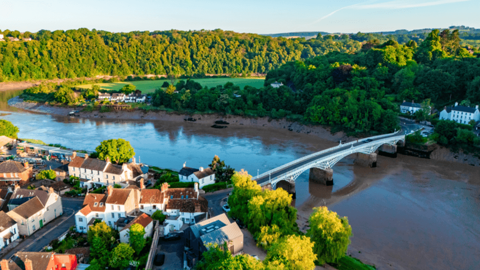 Chepstow's Historic Wye Bridge Reopens to Pedestrians, Vulnerable to Extreme Temperatures