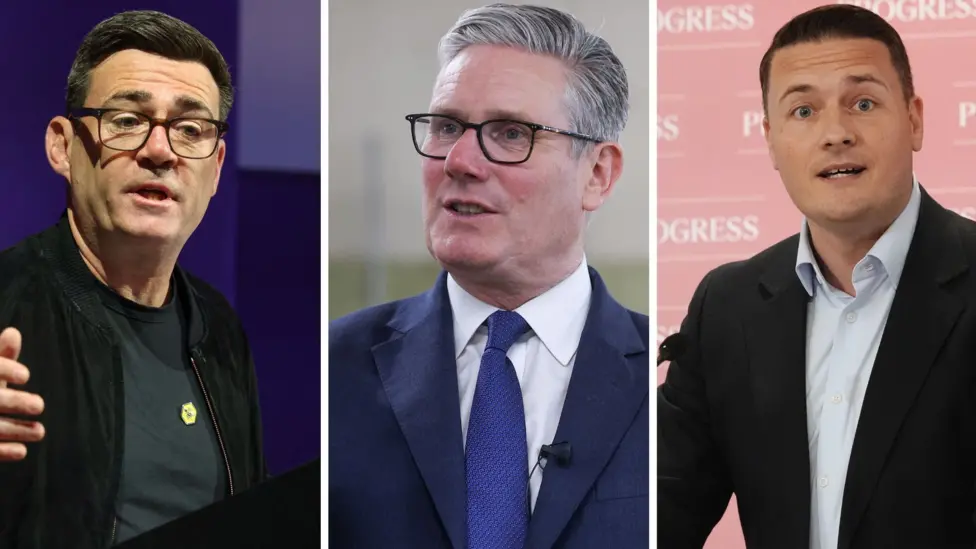 Labour’s Wes Streeting and Andy Burnham Vie for Leadership After Starmer’s Imminent Departure