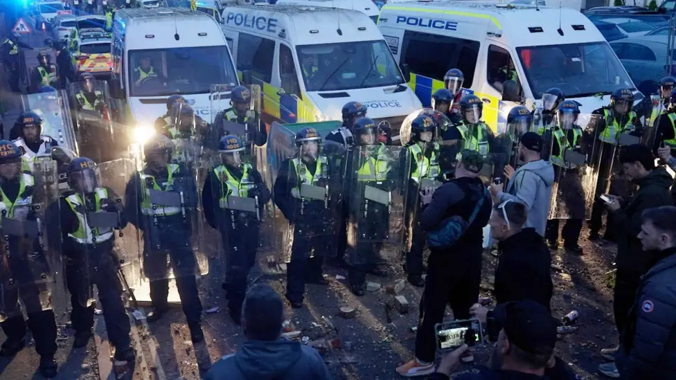Southampton Protest Violence: Two Men Jailed for Attacks on Police Officers