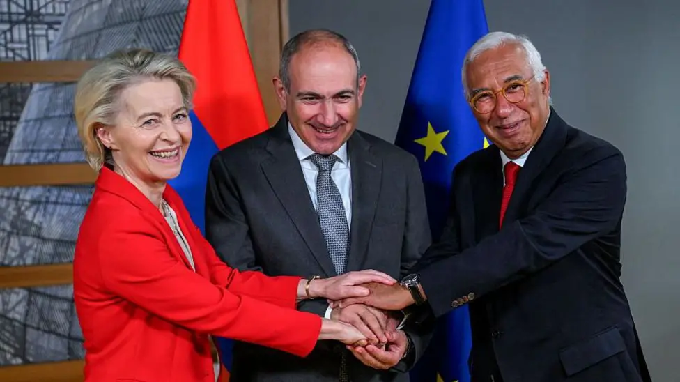 Armenia Hosts European Leaders as Russia Blocks Imports, Denounces EU Membership Bid