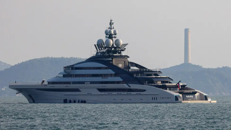 Russian Superyacht Nord Transits Strait of Hormuz During Iran Blockade