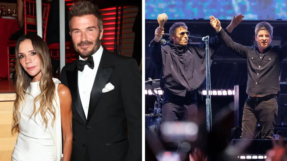 Beckhams Achieve Billionaire Status, Oasis Brothers Debut on UK Rich List