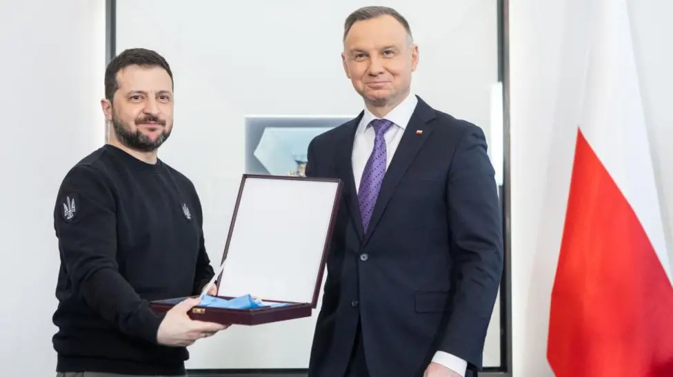 Polish President Karol Nawrocki Strips Volodymyr Zelensky of Top Honour Over UPA Unit Name