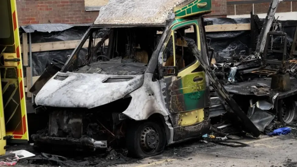 Three Charged Over Arson Attack on Jewish Charity Ambulances in Golders Green