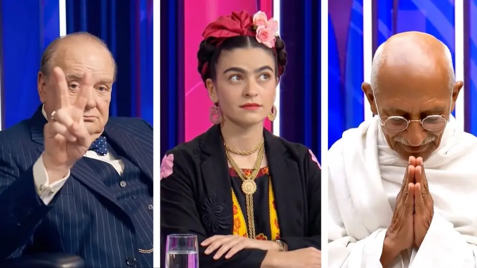 AI Impersonates Churchill, Kahlo, and Gandhi on UK Public Affairs Programme