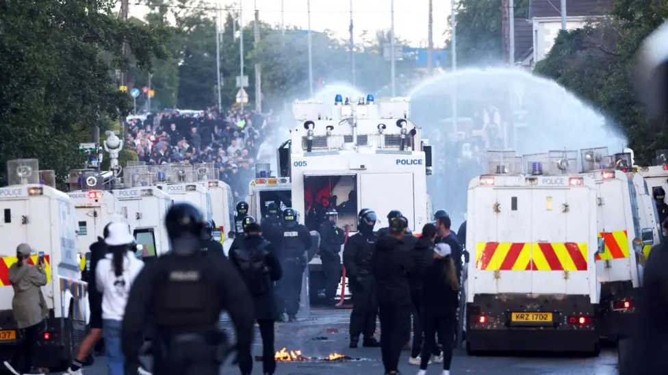 Water Cannon Deployed as Glengormley Sees Second Night of Disorder After Belfast Stabbing