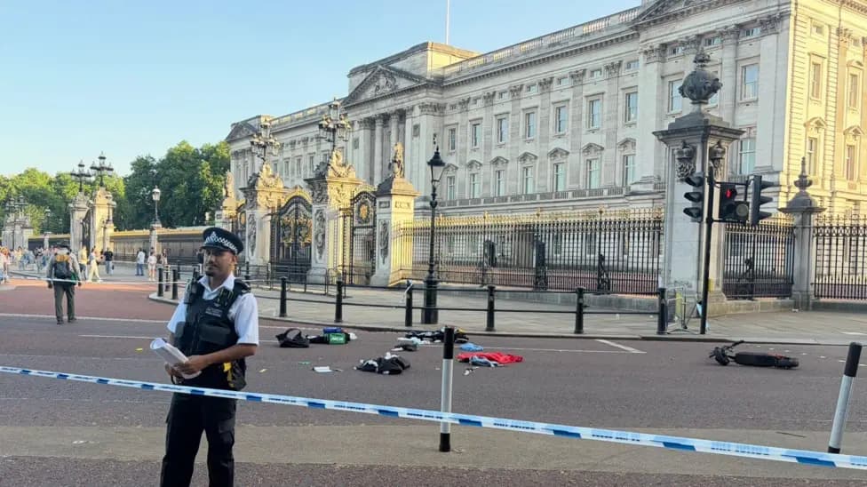 E-scooter Rider, Police Officer Hospitalised After Buckingham Palace Collision