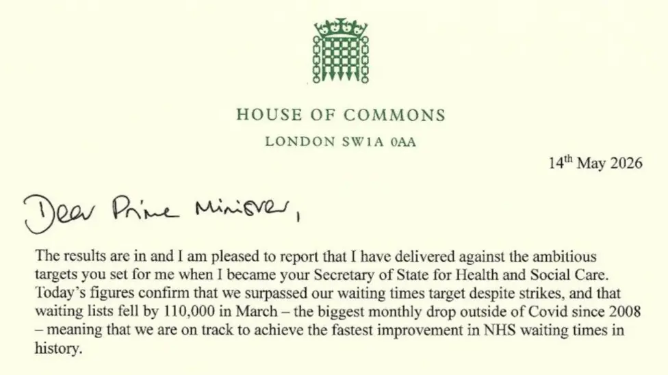 Wes Streeting Resigns as Health Secretary, Citing Loss of Confidence in Prime Minister
