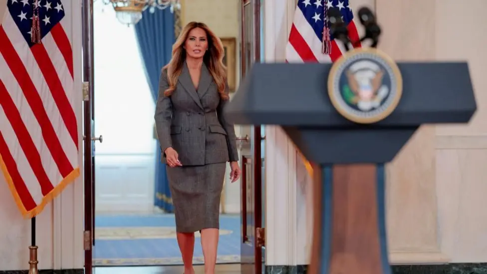 Melania Trump Demands End to 'Lies' Linking Her to Jeffrey Epstein