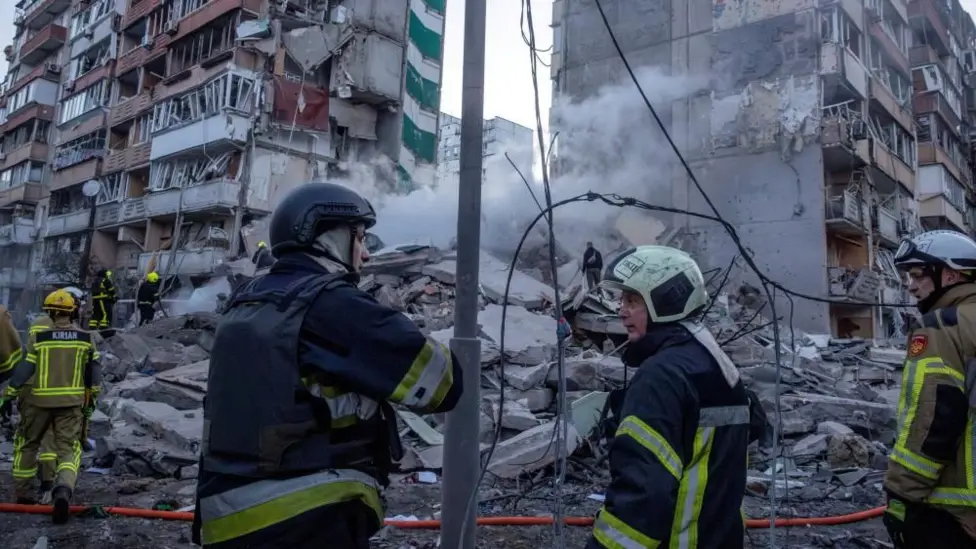 Russian Missile and Drone Barrage Kills One, Injures Dozens Across Ukraine