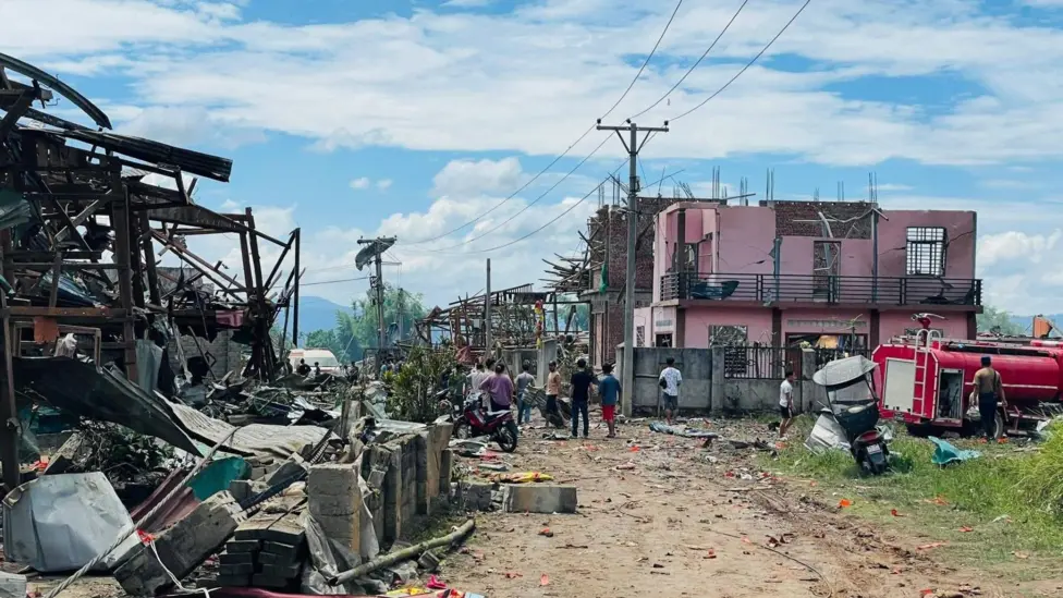 Myanmar Explosion Kills 55 in Shan State Village Controlled by Ta'ang National Liberation Army