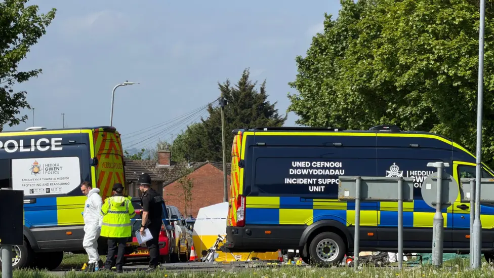 Woman, Teen Arrested on Murder Charges After Newport BMW and Motorbike Collision Kills Two