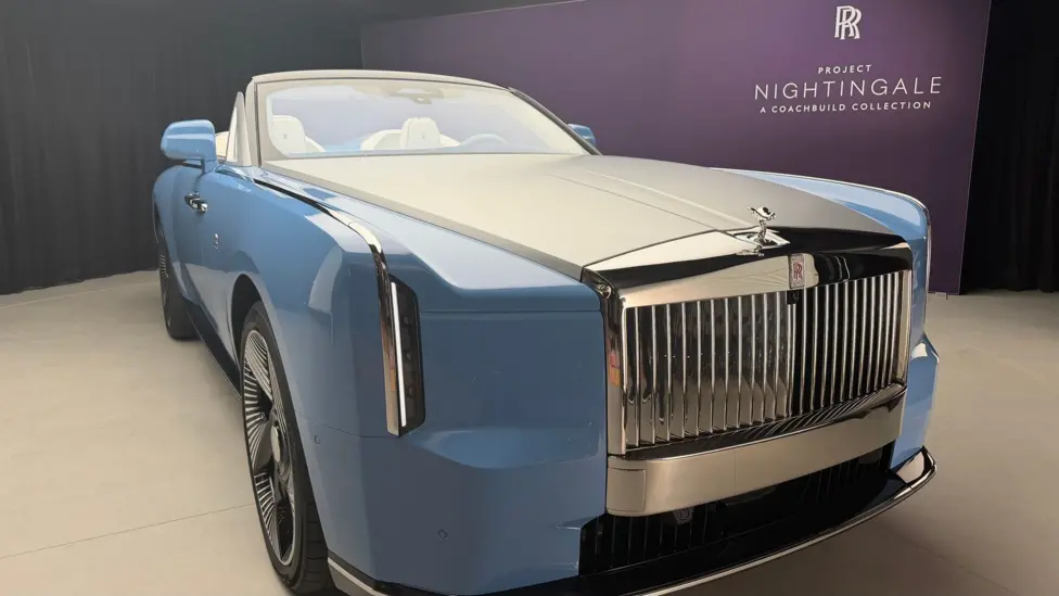 Rolls-Royce Unveils Exclusive Electric Two-Seater, Project Nightingale
