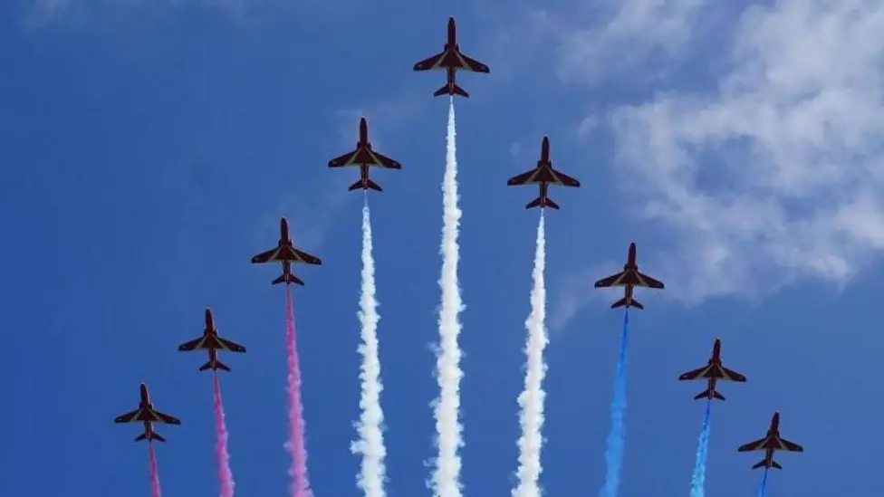 Red Arrows to Reduce Display Fleet Due to Ageing Hawk T1 Jets