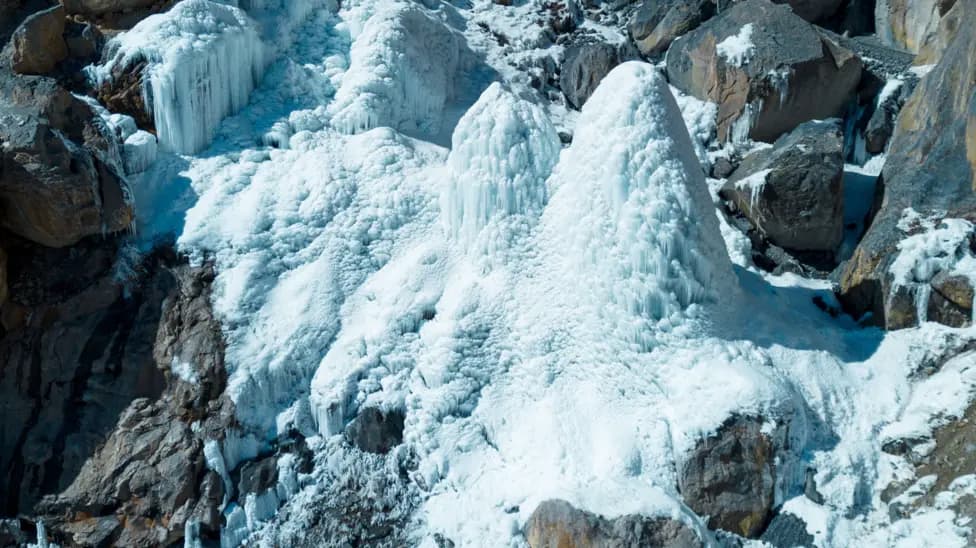 Automated Ice Reservoirs Tackle Water Scarcity in Ladakh, India's Himalayan Villages