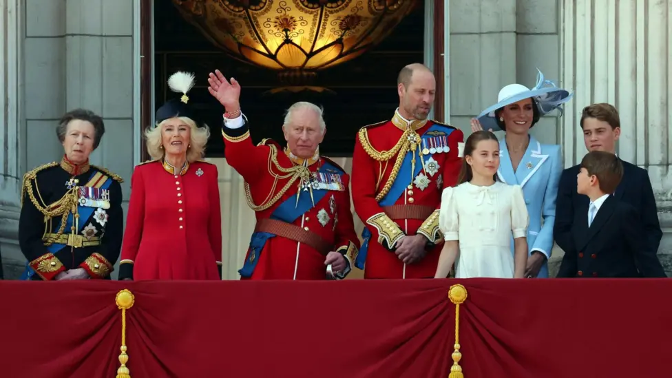 King Charles III Attends Trooping the Colour; Thousands Gather for Sovereign's Official Birthday Parade