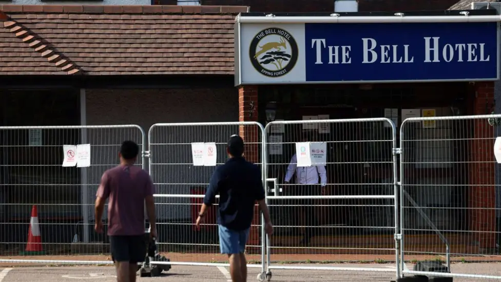 Epping Bell Hotel Asylum Seekers Relocated Over Fire Safety Concerns