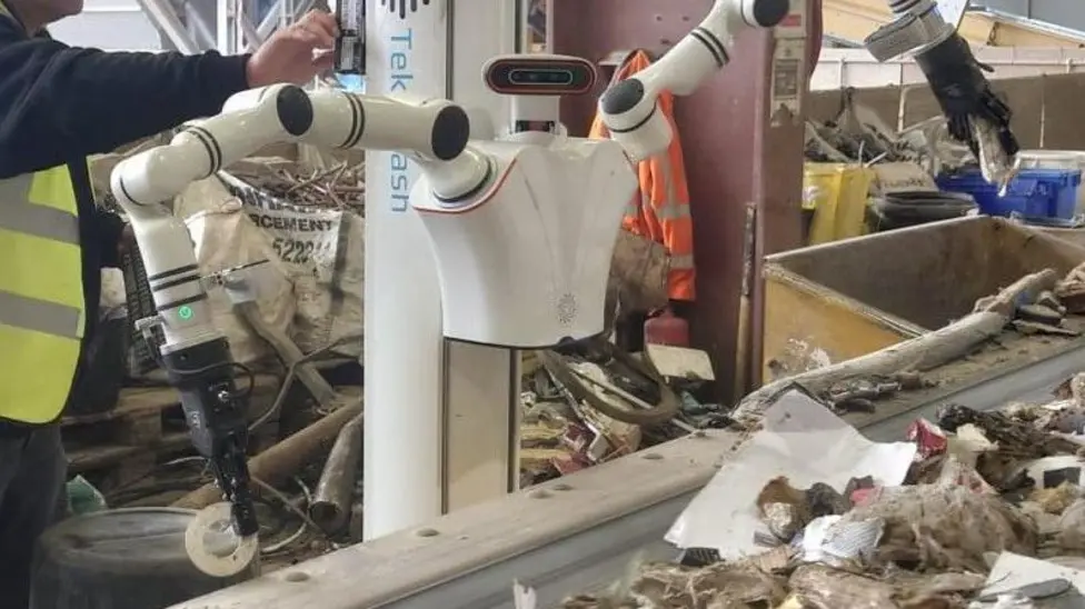 Sharp Group Deploys Alpha Robot for Waste Sorting Amidst 40% Staff Turnover at Rainham Plant