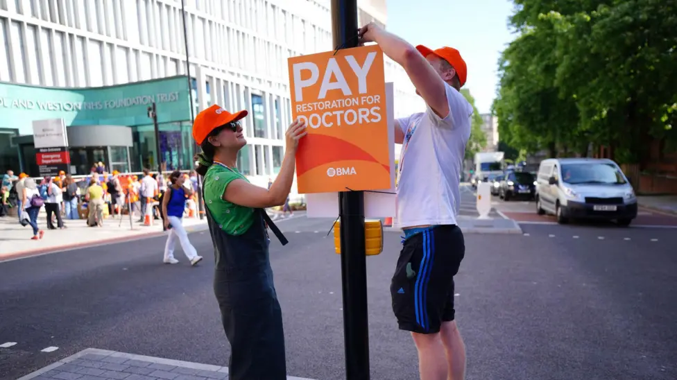 England's Resident Doctors Announce Four-Day Strike, Marking 16th Walkout Over Pay