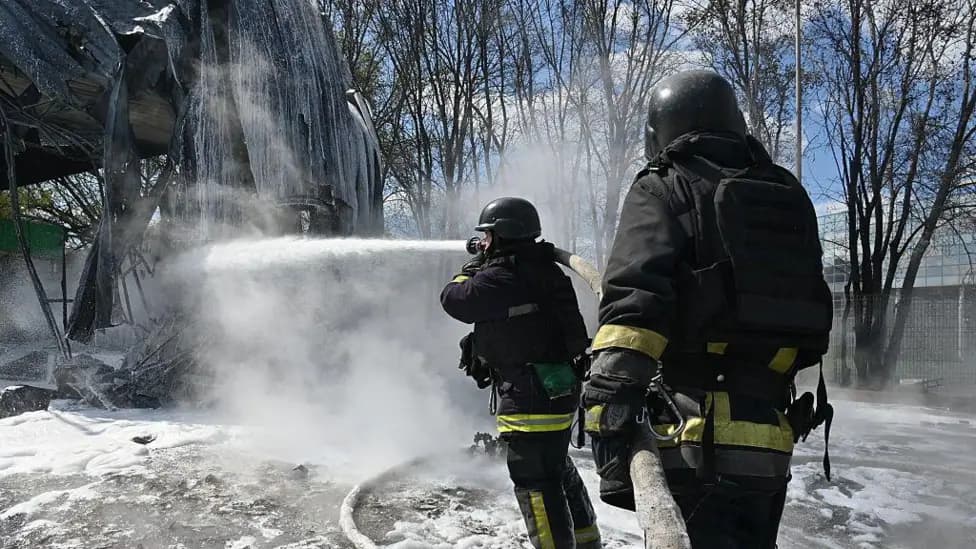 Ukraine Strikes Russian Oil Terminal, Two Tankers as Moscow's Attacks Kill 10 Civilians