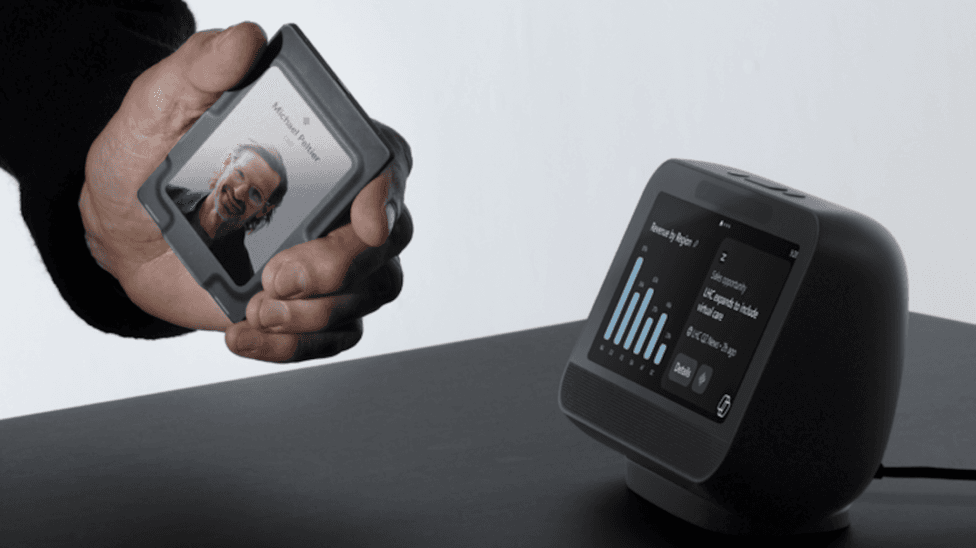Microsoft Develops Wearable AI Gadget and Desktop Cube for Office Workflows