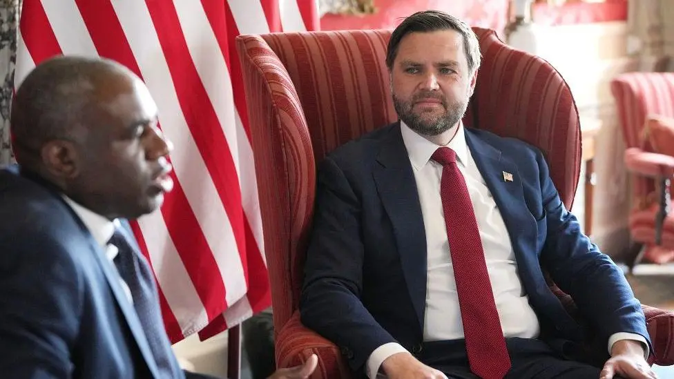 David Lammy Challenges US Vice-President JD Vance Over Henry Nowak Murder Comments